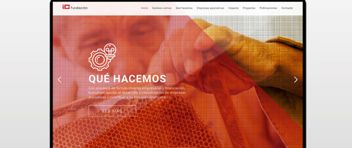 Web IC Fundación